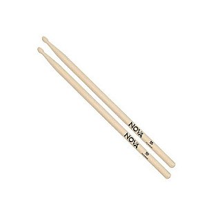 Baqueta Nova 5b Ponta De Madeira N5b Vic Firth