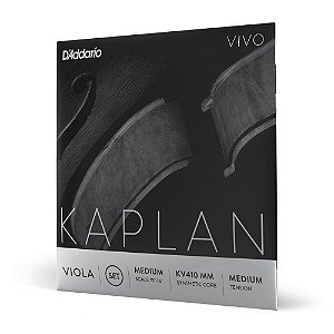 Encordoamento Viola De Arco D Addario Kaplan Vivo KV410 MM
