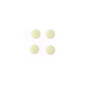 Marcador Escala Dot Branco 6.35 (50 Unidades) Spirit H6083W