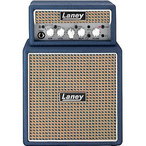 Mini Amplificador Para Guitarra Laney Ministack-B-Lion Azul