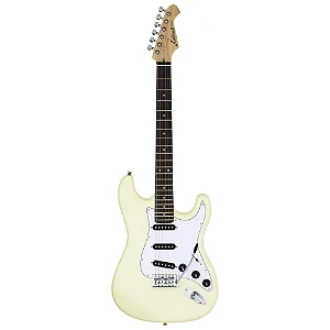 Guitarra Aria Pro II Strato STG-003/SPL Vanilla White