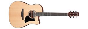 Violão 6C Aço Natural Ibanez Advanced Acoustic AAD50CE-LGS