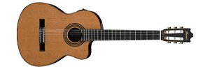 Violão 6C Nylon Amber High Gloss Ibanez Classical GA6CE-AM