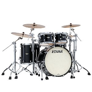 Bateria Shell Pack (4 tambores) Bumbo 22 (Piano Black) Tama Starclassic Maple MA42TZS-PBK