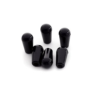 Knob Chaves Seletoras Guitarra (6 Peças) Spirit PTB M3.5-BK