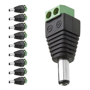 Conector P4 Com Borne Storm 10 Unidades