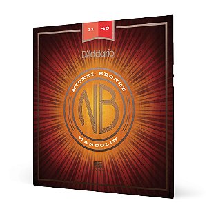Encordoamento Bandolim 11-40 D Addario Nickel Bronz NBM1140