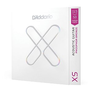 Encordoamento Violão Aço 11.5-53 D Addario XS XSAPB11553