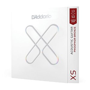 Encordoamento Violão Aco 13-53 D Addario XS XSAPB1353