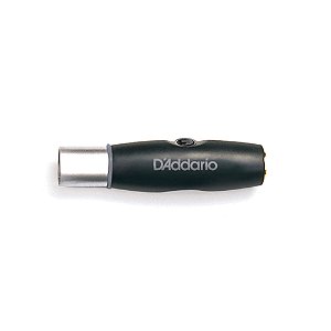 Adaptador XLR Macho P10 Fêmea D Addario PW-P047Z
