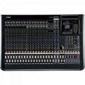 Mesa de Som Yamaha MGP24X Analógica 24 Canais Bivolt Preta