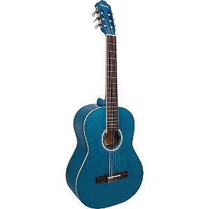 Violão Acústico De Nylon Para Destros Com Tensor Tcg 390 Azul Thomaz
