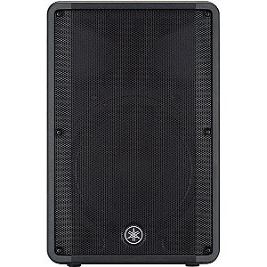 Caixa Acústica Yamaha DBR15 Ativa Bi-Amplificada 15" Preta
