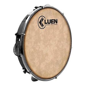 Pandeiro 10" Pele Animal Preto Luen