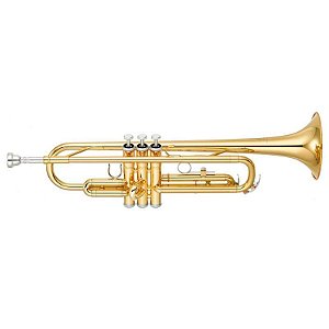 Trompete Ytr 2330 Cn Laqueado Dourado Com Case Yamaha