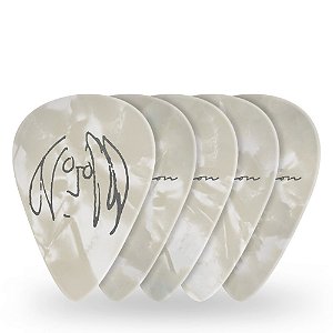 Palheta Celulóide .70mm J Lenon 10 Un DAddario 1CWH4-01JL