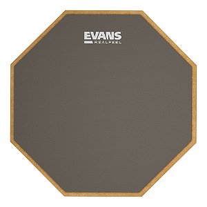 Pad Para Prática E Estudo Com 12' Evans RealFeel RF12G