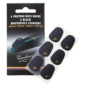Protetor Boquilha Vandoren VMCX6 80mm Preto - CX / 6