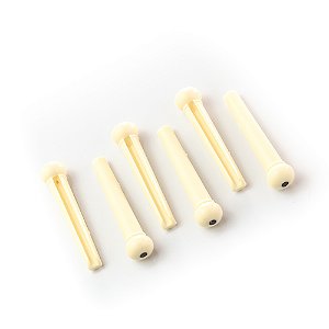 Pino Ponte Violão Creme Preto (6 Peças) Spirit BPN-IV/BLK
