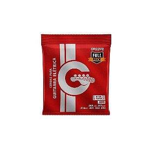 Jogo De Cordas P/guitarra Groove 0.009"/0.042" Gfp1