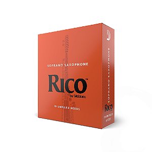 Palheta Sax Soprano 2.5 (10 Unidades) D Addario Rico RIA1025