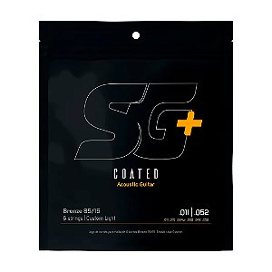 Encordoamento P/violão Bronze 85/15 Sg+ Revestido 011