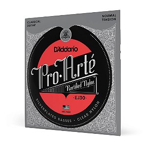 Encordoamento Violão Nylon D Addario Pro-Arté Rectified EJ30