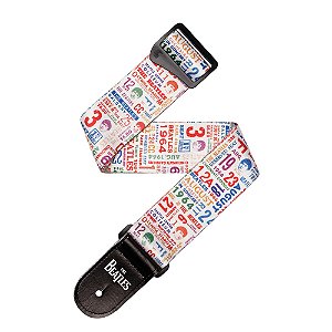 Correia Poliéster Beatles 1964 DAddario 50BTL14 Tkt Color