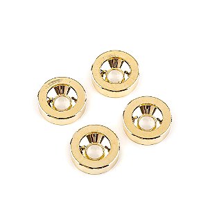 Bucha Trocolos Instrumentos Dourada (4 Peças) Spirit JTB-GD