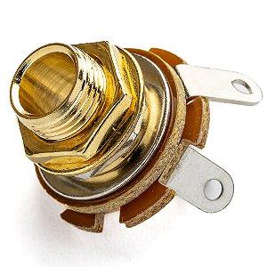 Jack De Conexão Mono Dourado (6 Unidades) Spirit MJ2-GD