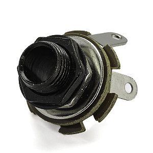 Jack De Conexão Mono Preto (6 Unidades) Spirit MJ2-BK