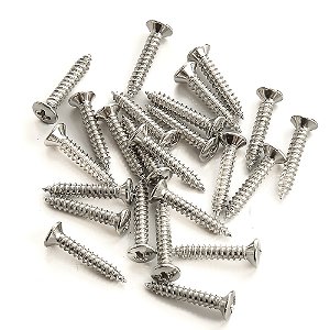 Parafuso Suporte Jack Niquel WO2.5X15-NI (24 Peças) Spirit