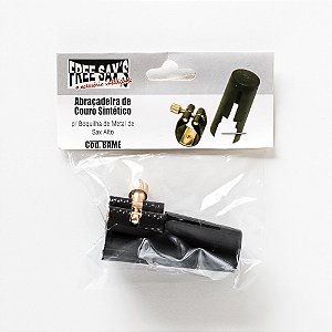 Braçadeira/Cobre Boquilha Sax Alto Metal Free Sax BAME