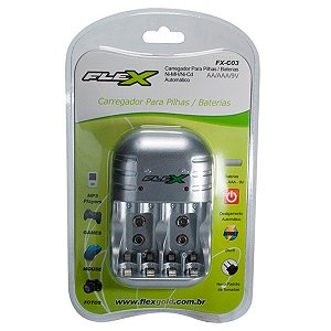 Carregador De Bateria Fxc03 Flex