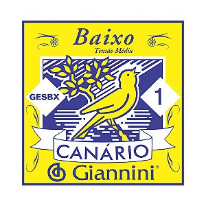 Corda Avulsa Baixo 1 Giannini Canário GESBX.1