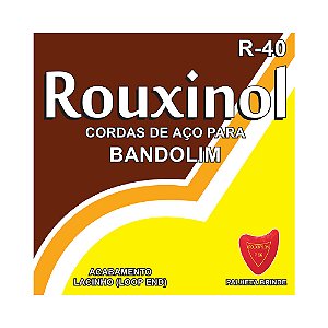 Encordoamento Para Bandolim (Palheta) Rouxinol R40.