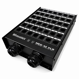 Painel Xlr 42 Entradas 2 Saídas Sem Conectores Wireconex