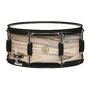 Caixa Para Bateria 14x6.5 (Natural Zebrawood Wrap) Tama Woodworks WP1465BK-NZW