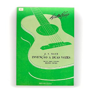 Invenção À Duas Vozes - Johann S. Bach - Ricordi MCM000146