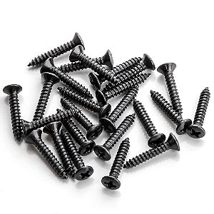 Parafuso Suporte Jack Preto WO2.5X15-BK (24 Unidades) Spirit