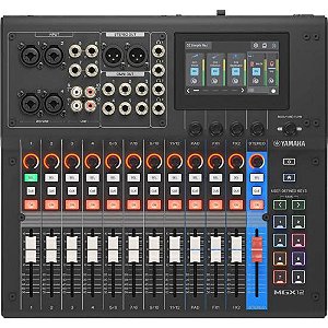 Mesa de Som Yamaha MGX12 12 Canais Preta