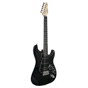 Guitarra Giannini Elétrica com Efeitos G-101 NEOFX Black  Bluetooth e Saída para Fone