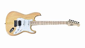 Guitarra Shelter Strato SSW Ash Pro HSS Wilkinson Cor Natural (NA)