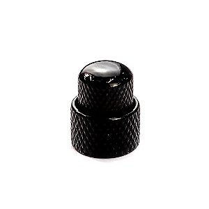 Knob Metal Duplo Instrumentos (3 Unidades) Spirit KS-DUAL-BK