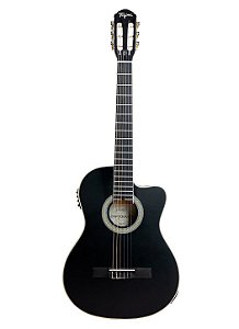 Violão Tagima Cartagena Classical Flat Cutaway EQ Nylon Canhoto LH Preto