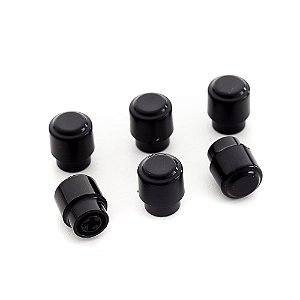 Knob Chaves Seletoras Guitarra Tele (6 Peças) Spirit PTE-BK