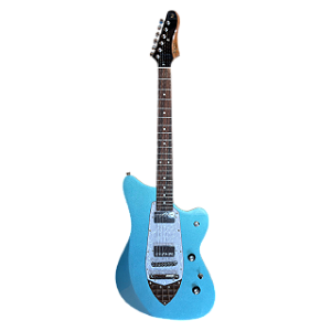 Guitarra Tagima Rocker-UQ Off Set LPBS Lake Placid Blue Sparkle