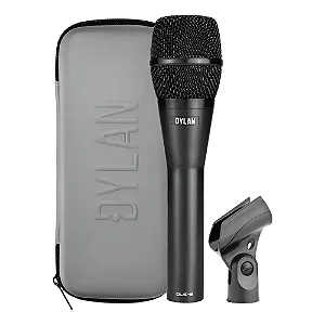 Microfone Dylan Dinâmico DLS-9 Super Cardioide com Soft Case