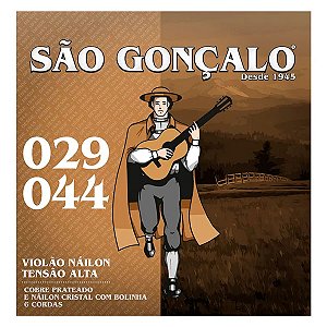 Encordoamento Nylon Cristal Com Bolinha Pessada São Gonçalo