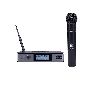 Microfone Dylan Sem Fio UDX-01 MULTI UHF de Mão 30 Canais
